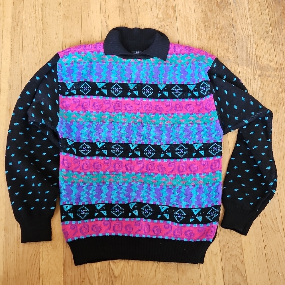 Vintage Demetre Ski Sweater L